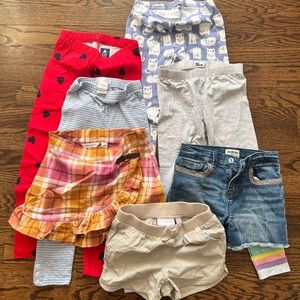 Girls 5T bottoms bundle